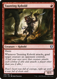Taunting Kobold [Commander Legends: Battle for Baldur's Gate]