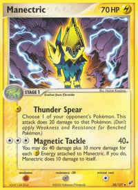 Manectric (38/107) - Deoxys Reverse Holofoil