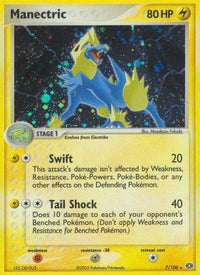 Manectric (7/106) - Emerald Reverse Holofoil