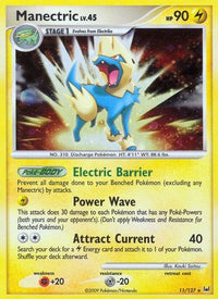 Manectric (11/127)  - Platinum Holofoil
