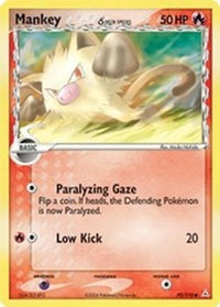 Mankey (Delta Species) (70/110)  - Holon Phantoms