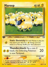 Mareep (65/111)  - Neo Genesis Unlimited