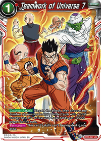 Teamwork of Universe 7 (BT14-027) [Cross Spirits] - POKÉ JEUX