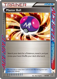 Master Ball (94/101) - Plasma Blast Holofoil