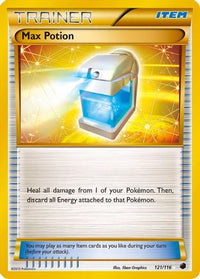 Max Potion ( Secret Rare) (121/116)  - Plasma Freeze Holofoil