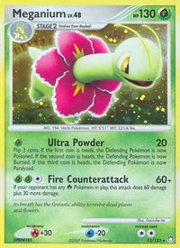 Meganium (13/123)  - Mysterious Treasures Holofoil