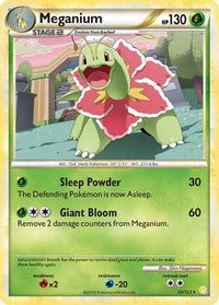 Meganium (26/123) - HeartGold SoulSilver