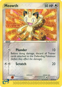 Meowth (42/95) - Team Magma vs Team Aqua