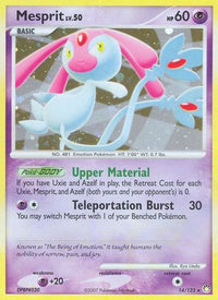 Mesprit (14/123)  - Mysterious Treasures Holofoil