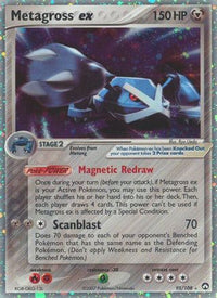 Metagross ex (95/108)  - Power Keepers Holofoil
