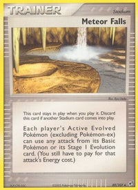 Meteor Falls (89/107)  - Deoxys Reverse Holofoil
