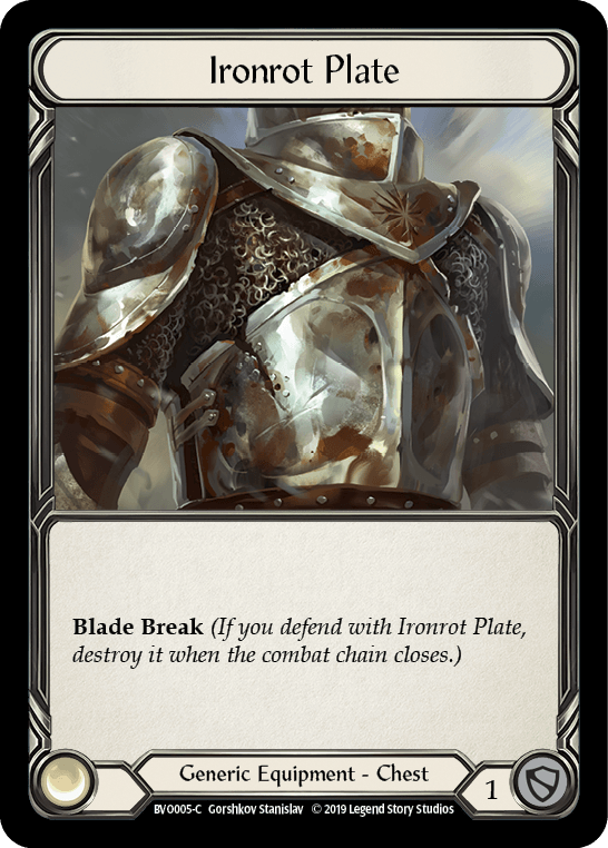 Ironrot Plate [BVO005-C] (Bravo Hero Deck) 1st Edition Normal - POKÉ JEUX