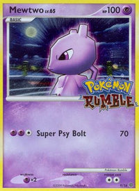 Mewtwo (9/16) - Rumble Holofoil