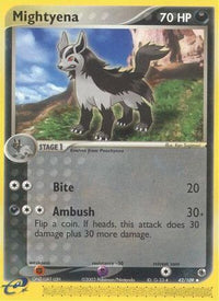 Mightyena (42/109)  - Ruby and Sapphire