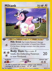 Miltank (41/111) - Neo Genesis 1st Edition