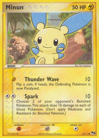 Minun (12/17)  - POP Series 1
