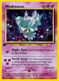 Misdreavus (11/64) - Neo Revelation 1st Edition Holofoil