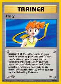 Misty (102/132)  - Gym Heroes Unlimited