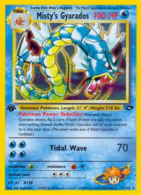 Misty's Gyarados (13/132)  - Gym Challenge
