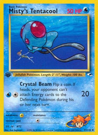 Misty's Tentacool (57/132)  - Gym Heroes Unlimited