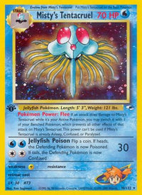 Misty's Tentacruel (10/132) - Gym Heroes 1st Edition Holofoil