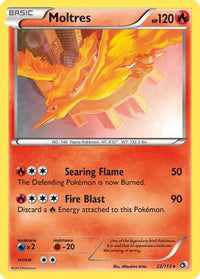Moltres (22/113) - Legendary Treasures Holofoil