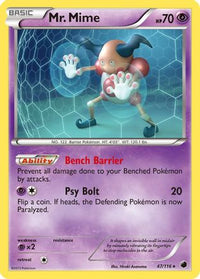Mr. Mime (47/116) - Plasma Freeze