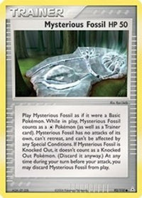 Mysterious Fossil (92/110)  - Holon Phantoms Reverse Holofoil
