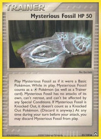 Mysterious Fossil (85/108)  - Power Keepers