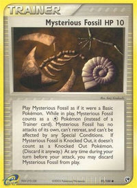 Mysterious Fossil (91/100) - Sandstorm