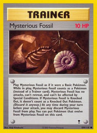 Mysterious Fossil (109/110)  - Legendary Collection
