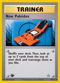New Pokedex (95/111) - Neo Genesis 1st Edition