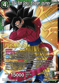 SS4 Son Goku, Stygian Journey (BT20-062) [Power Absorbed Prerelease Promos] - POKÉ JEUX