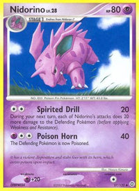 Nidorino (57/132)  - Secret Wonders
