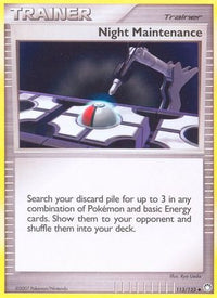 Night Maintenance (113/123)  - Mysterious Treasures