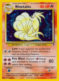 Ninetales (17/110)  - Legendary Collection Holofoil