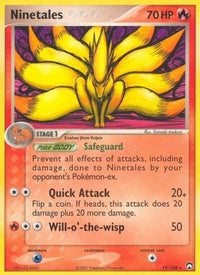 Ninetales (19/108)  - Power Keepers Reverse Holofoil