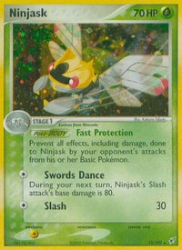 Ninjask (13/107) (Estampillé) [EX : Deoxys] 