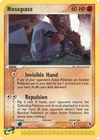 Nosepass (18/109)  - Ruby and Sapphire