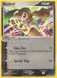 Nuzleaf (36/108)  - Power Keepers