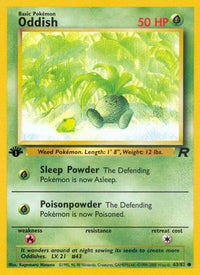 Oddish (63/82)  - Team Rocket Unlimited