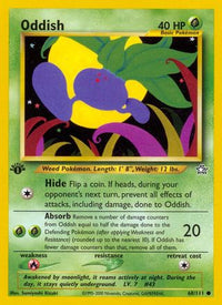 Oddish (68/111) - Neo Genesis 1st Edition