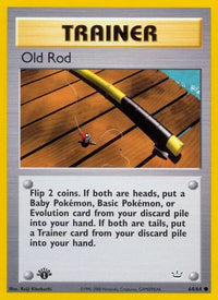 Old Rod (64/64) - Neo Revelation 1st Edition