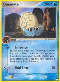 Omanyte (56/108) (Estampillé) [EX : Gardiens du pouvoir] 