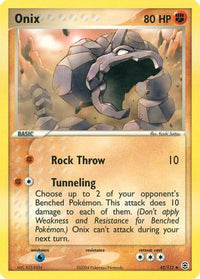 Onix (42/112)  - FireRed & LeafGreen