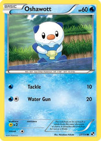 Oshawott (27/114)  - Black and White