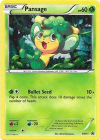 Pansage BW11 (BW11/101)  - Black and White Promos Holofoil