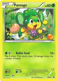 Pansage BW14 (BW14/101)  - Black and White Promos