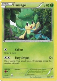 Pansage (2/39)  - Kalos Starter Set