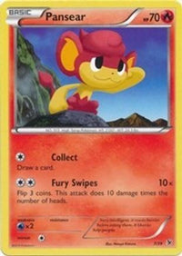 Pansear (7/39)  - Kalos Starter Set